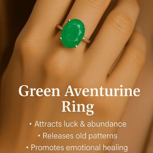Green Aventurine Ring