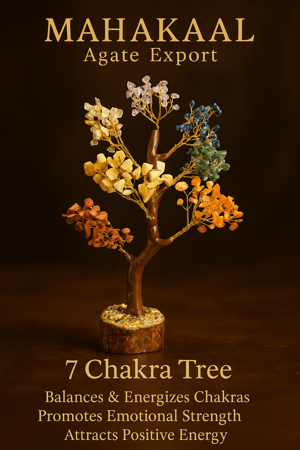 7 Chakra Tree - 300 Beads